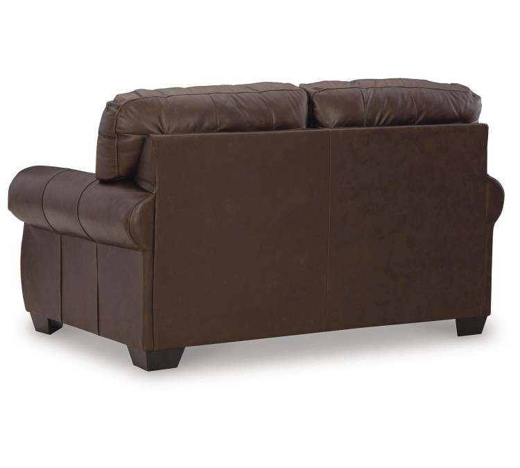 Colleton Sofa, Loveseat and Recliner - Dark Brown