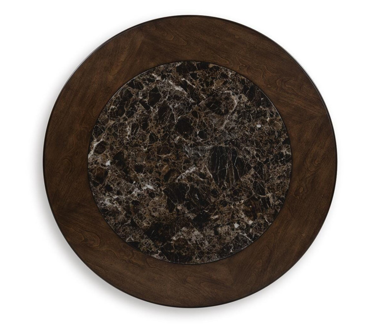 Frallyn Coffee Table - Dark Brown