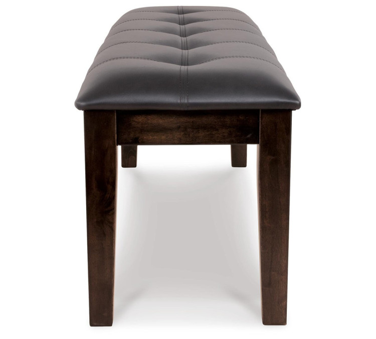 Haddigan Dining Bench - Dark Brown