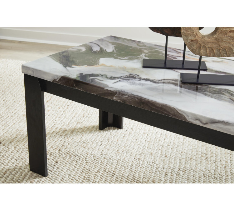Jazmore Table (Set of 3) - Dark Brown