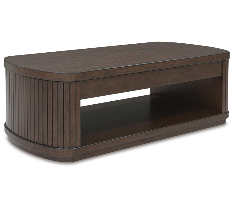 Korestone Lift-Top Coffee Table - Dark Brown