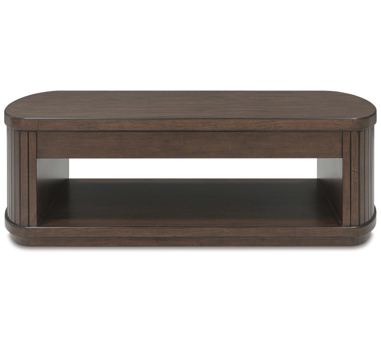 Korestone Lift-Top Coffee Table - Dark Brown