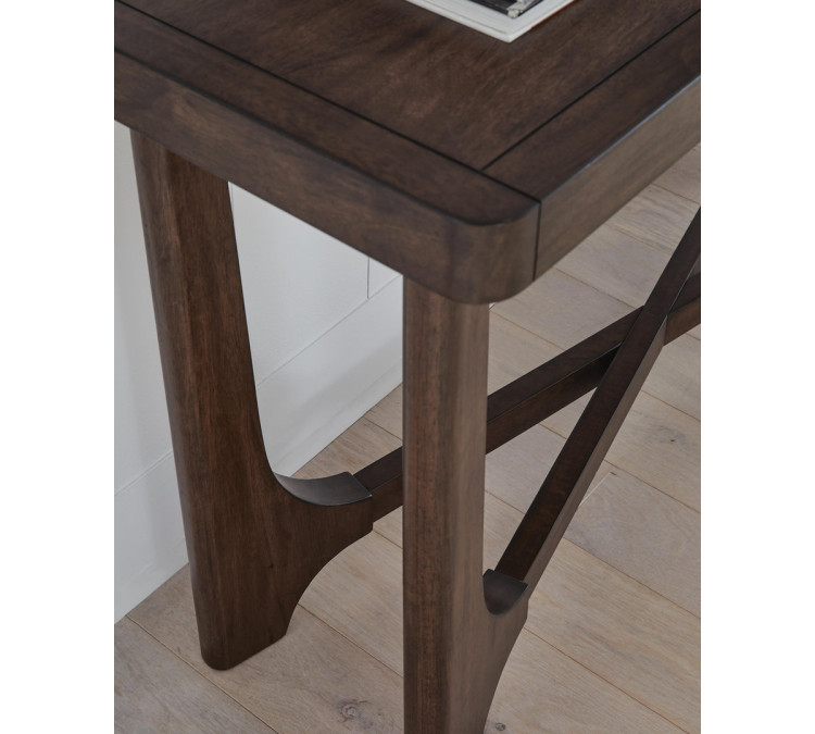 Korestone Sofa Table - Dark Brown