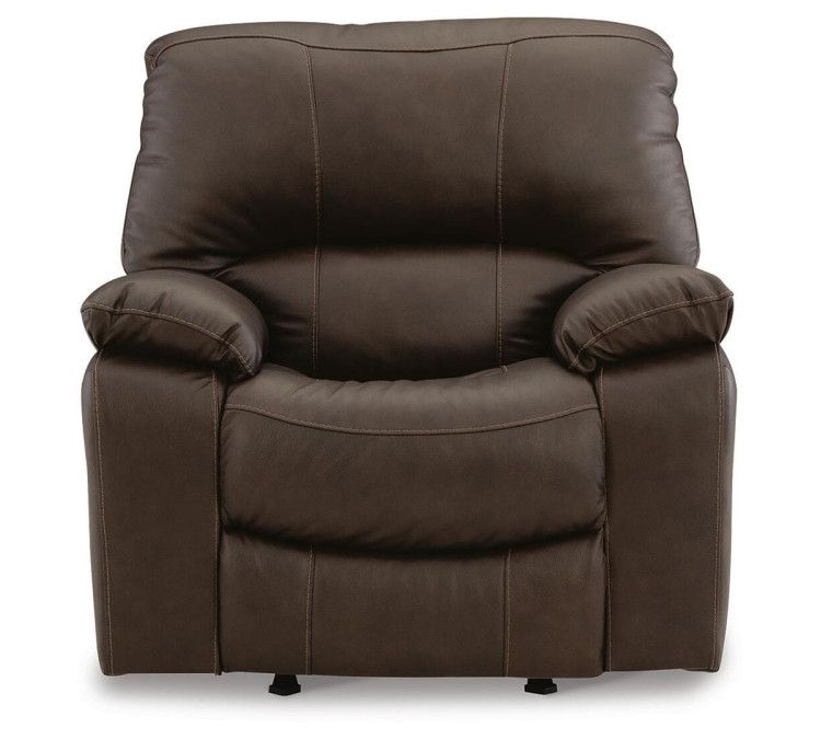 Leesworth Power Recliner - Dark Brown