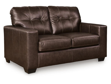 Santorine Loveseat - Dark Brown