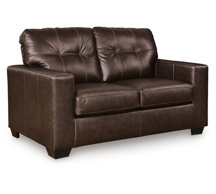 Santorine Loveseat - Dark Brown