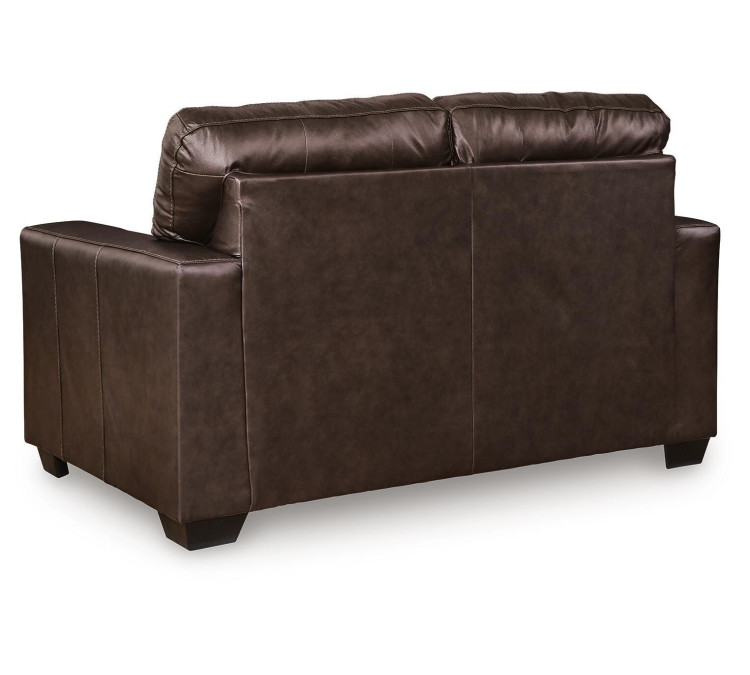 Santorine Loveseat - Dark Brown