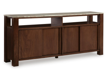 Tobinville Accent Cabinet - Dark Brown
