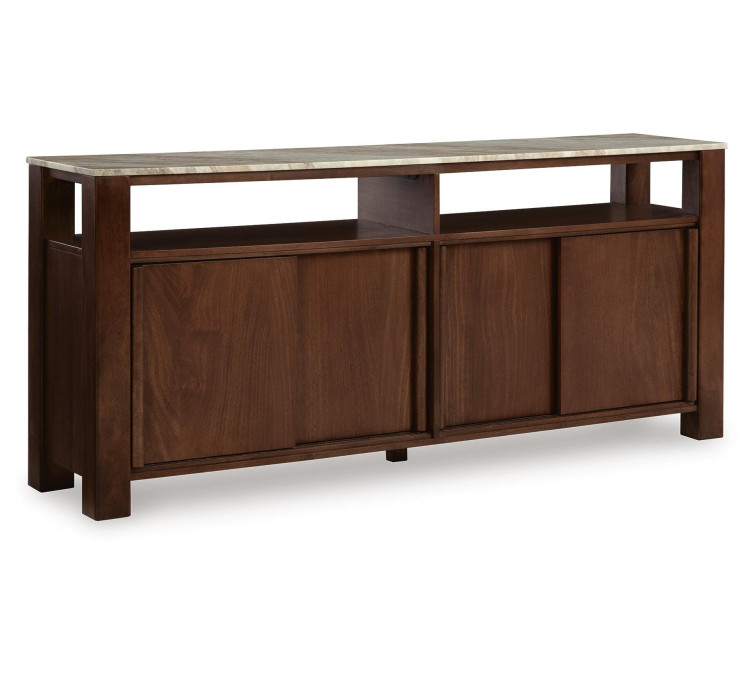 Tobinville Accent Cabinet - Dark Brown