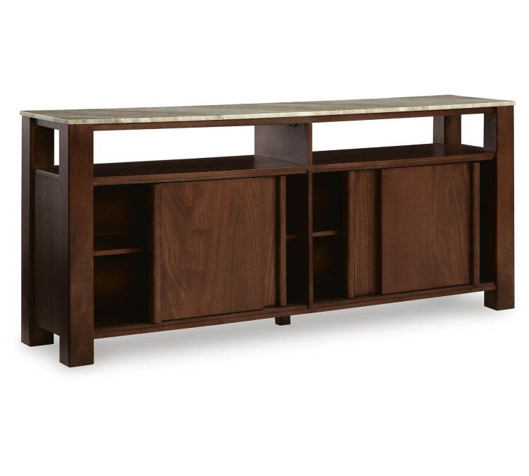 Tobinville Accent Cabinet - Dark Brown