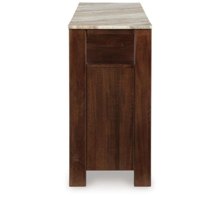 Tobinville Accent Cabinet - Dark Brown