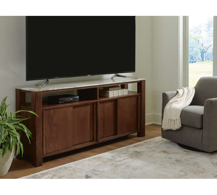 Tobinville Accent Cabinet - Dark Brown