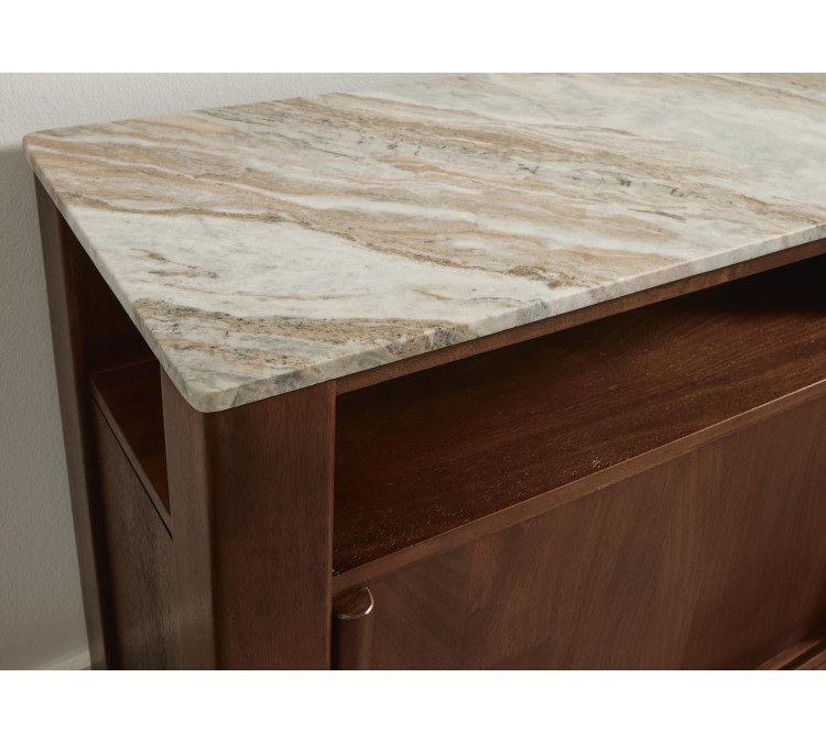 Tobinville Accent Cabinet - Dark Brown