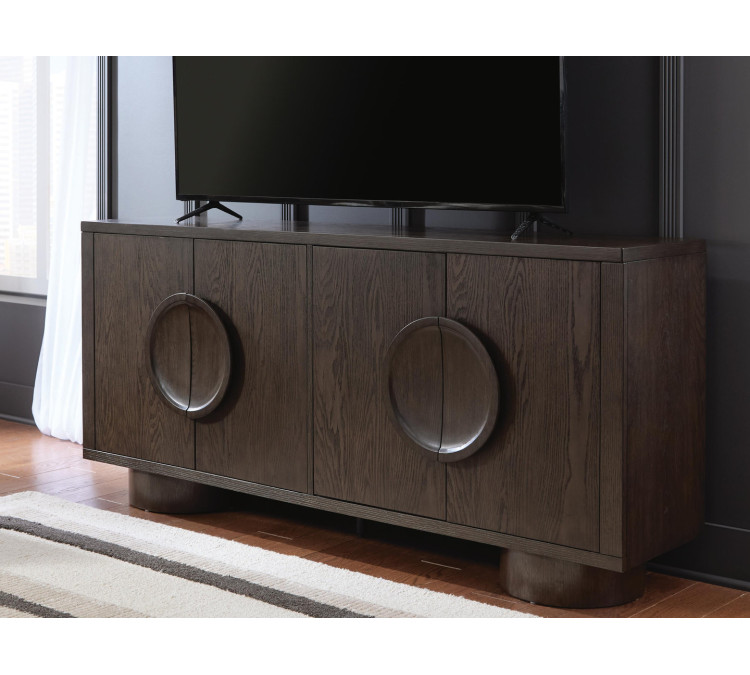 Veeda Accent Cabinet - Dark Brown