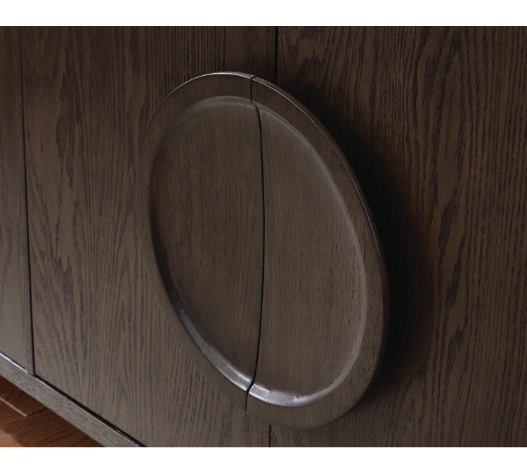 Veeda Accent Cabinet - Dark Brown