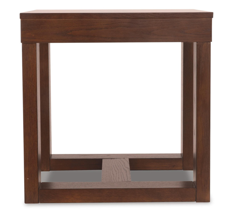 Watson End Table - Dark Brown