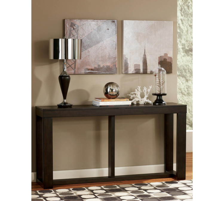 Watson Sofa/Console Table - Dark Brown