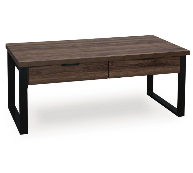 Wickman Falls Coffee Table - Dark Brown