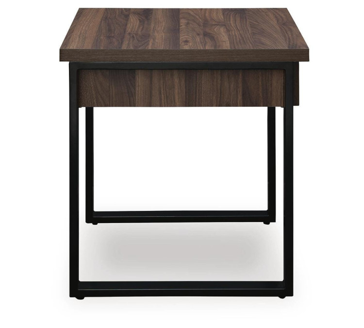 Wickman Falls End Table - Dark Brown