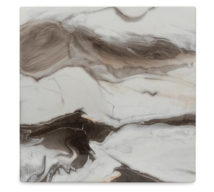 Cendill Table (Set of 3) - Dark Brown/White/Black