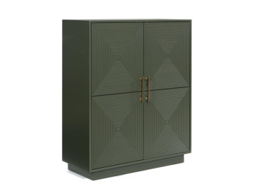 Geirwood Accent Cabinet - Dark Green