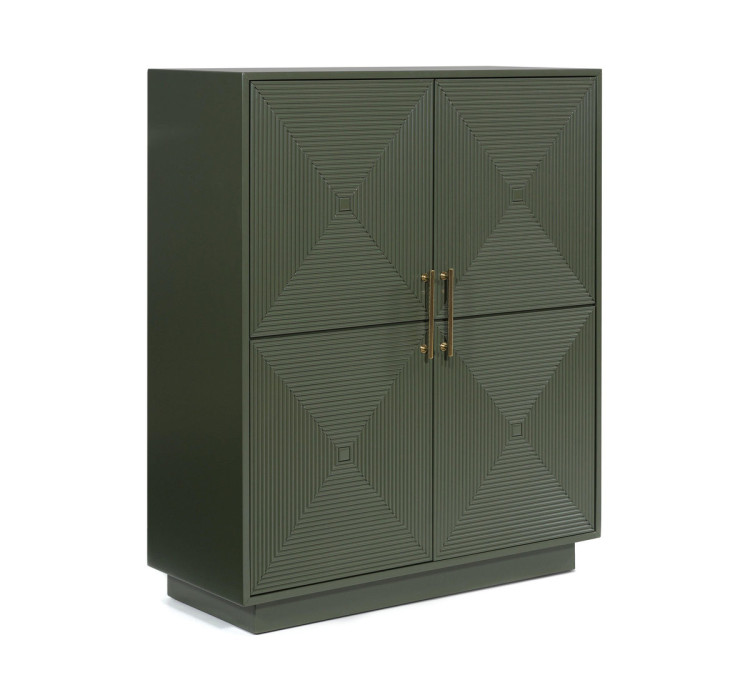 Geirwood Accent Cabinet - Dark Green