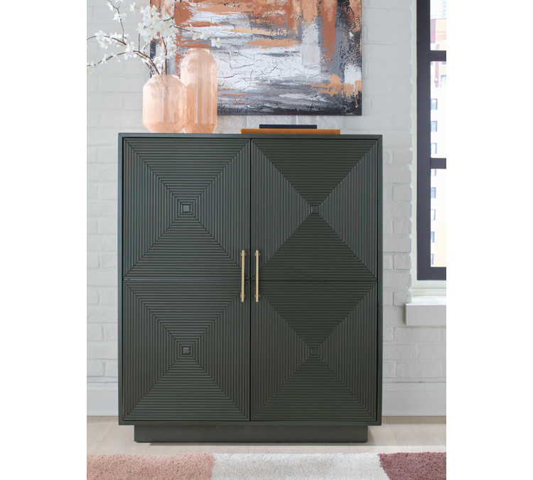 Geirwood Accent Cabinet - Dark Green
