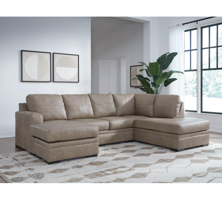 Amuleto 2-Piece Sectional with Chaise - Desert