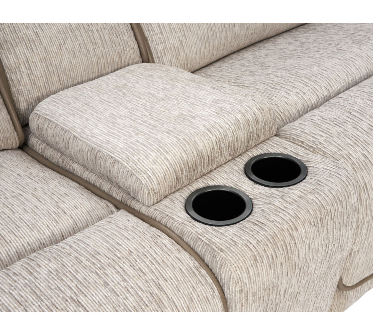 Olsen 6/Piece Sectional, Dual/Power Zero/Gravity Reclining - Dove