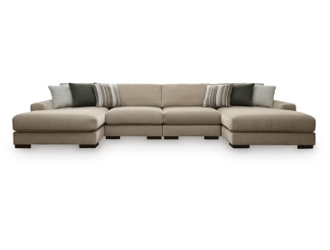 Linenhause 4-Piece Double Chaise Sectional - Dune