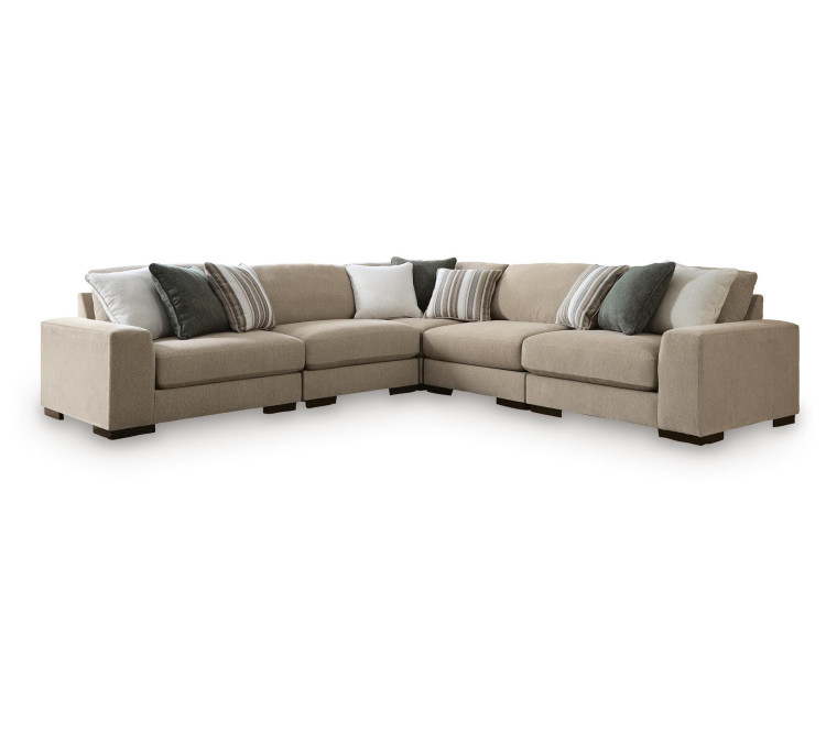 Linenhause 5-Piece Sectional - Dune