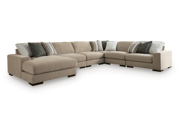 Linenhause 6-Piece Sectional with Chaise - Dune