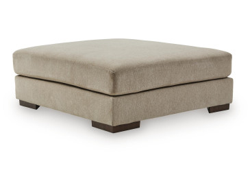 Linenhause Oversized Accent Ottoman - Dune