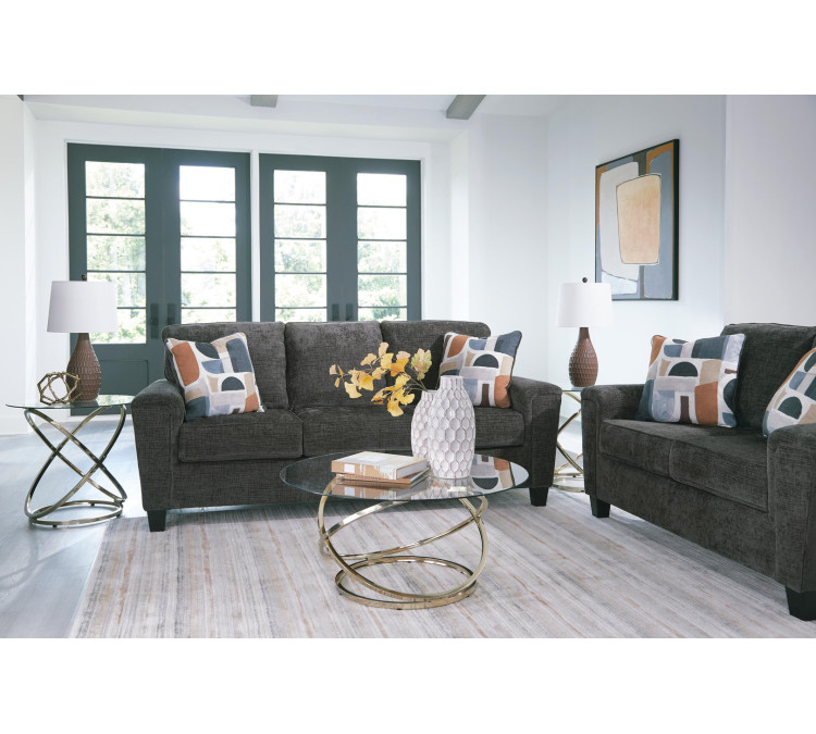 Erinslane Sofa and Loveseat - Dusk