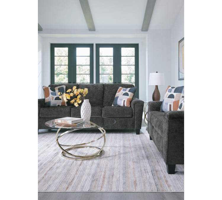 Erinslane Sofa and Loveseat - Dusk