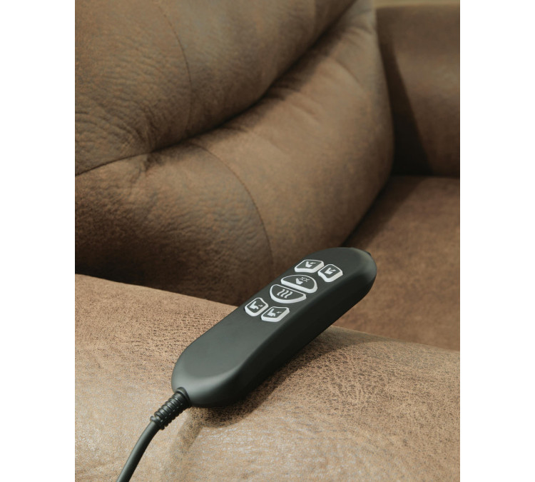 Created Comfort Power Lift Recliner - Earth