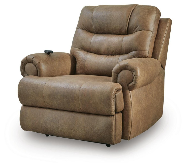 Created Comfort Power Lift Recliner - Earth