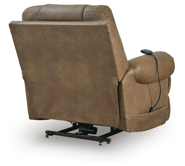 Created Comfort Power Lift Recliner - Earth