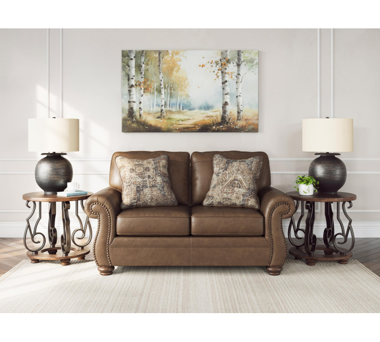 Shadsburne Loveseat - Earth