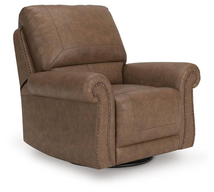 Shadsburne Swivel Glider Recliner - Earth
