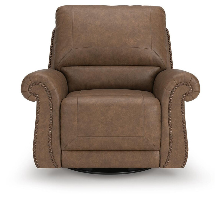 Shadsburne Swivel Glider Recliner - Earth