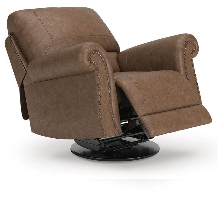 Shadsburne Swivel Glider Recliner - Earth