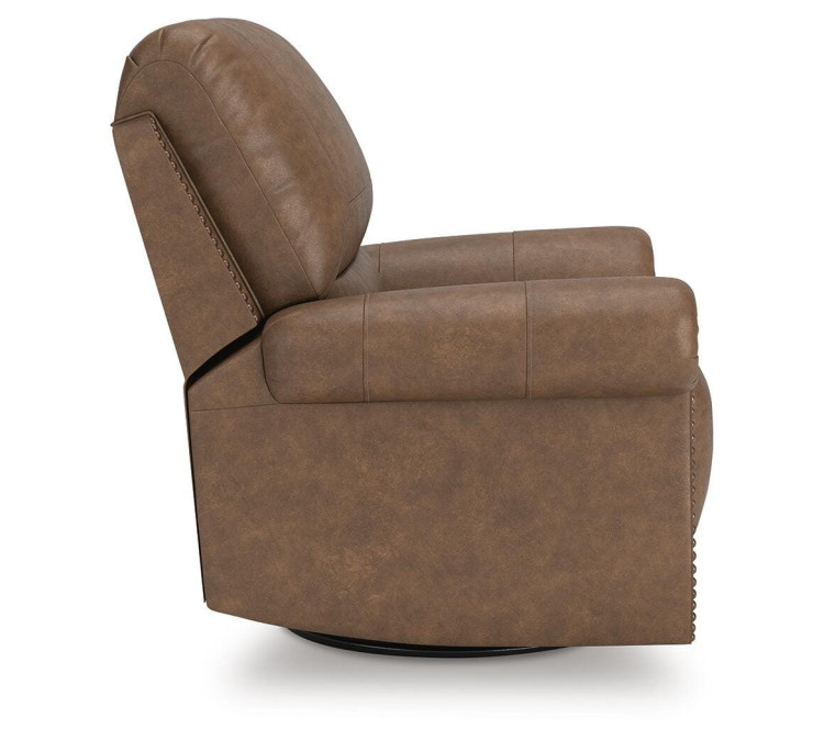 Shadsburne Swivel Glider Recliner - Earth