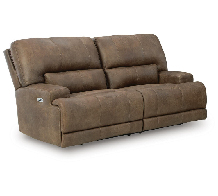 Time-Piece Power Reclining Sofa - Earth