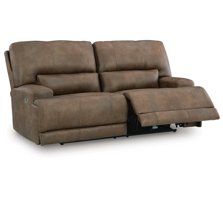 Time-Piece Power Reclining Sofa - Earth
