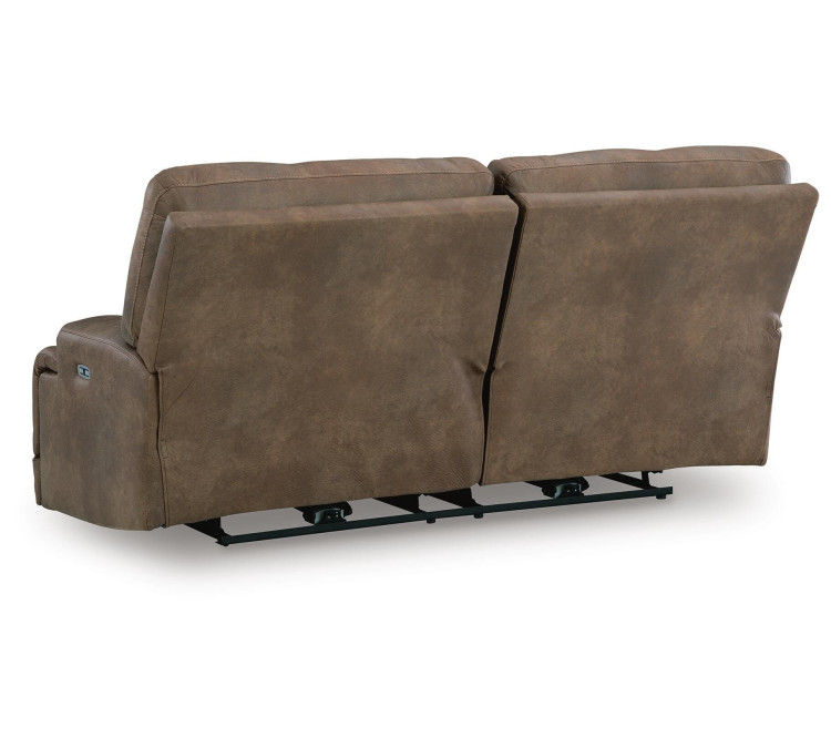 Time-Piece Power Reclining Sofa - Earth