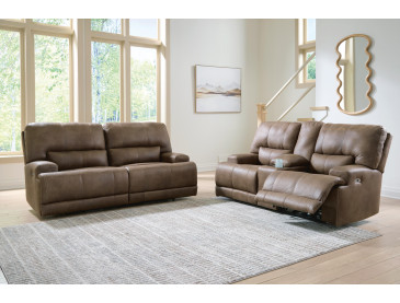Time-Piece Sofa and Loveseat - Earth