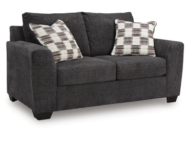 Loreo Loveseat - Ebony