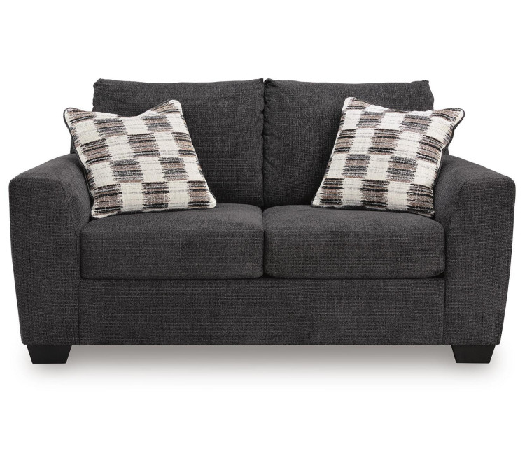 Loreo Loveseat - Ebony