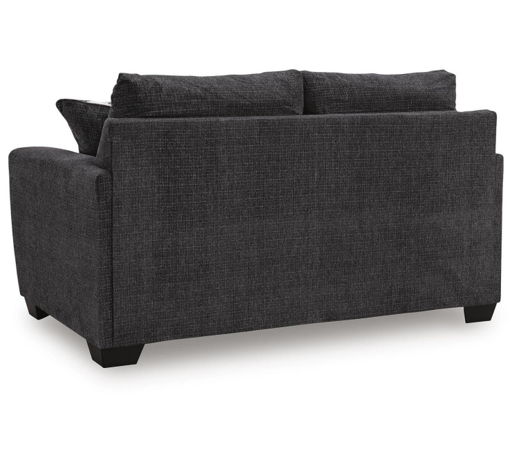 Loreo Loveseat - Ebony